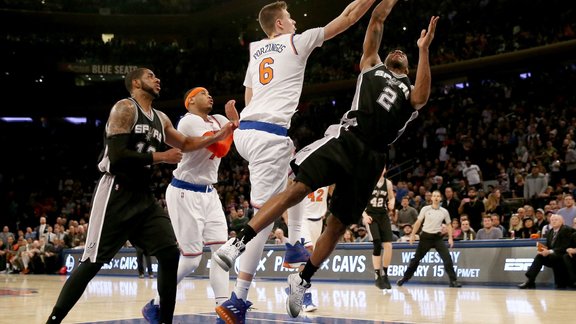 Basketbols, NBA spēle: Knicks - Spurs - 5