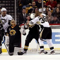 'Bruins' bez Daugaviņa piekāpjas 'Penguins' vienībai