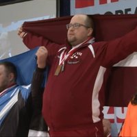 Латвийский силач Крузе — трехкратный чемпион Европы