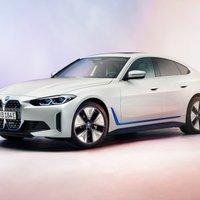 BMW parādījis šogad gaidāmo 'i4' elektromobili