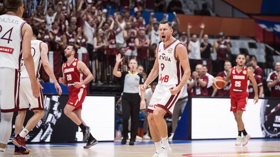 Basketbols, Pasaules kauss: Latvija - Libāna - 5