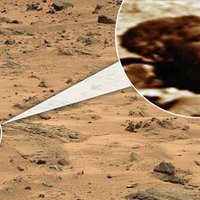 Uz Marsa virsmas saskatīta 'Obamas galva'