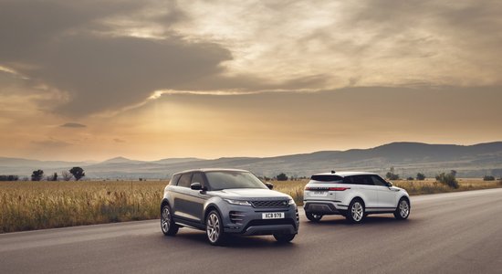 Jaunais 'Range Rover Evoque' izstrādāts pilnībā no nulles 'Velar' stilā