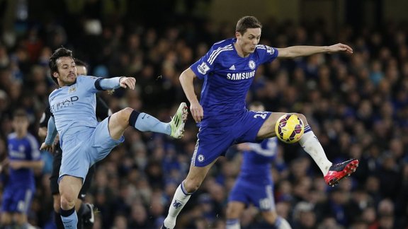 Manchester City - Chelsea (David Silva - Nemanja Matic)