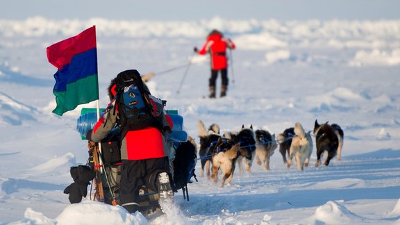 Greenland expedition at the North Pole Konyukhov