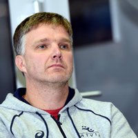 Latvijas bobsleja izlases treneris Sandis Prūsis Īglsā lauzis potīti
