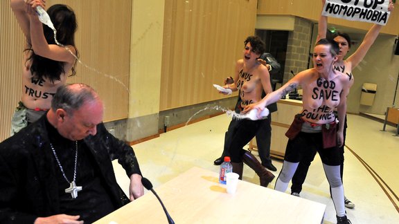 FEMEN and Archbishop Leonard