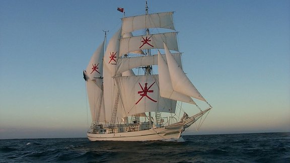 'The Tall Ships Races' piedalīsies arī Omānas Sultanāta kara flotes mācību kuģis