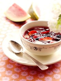 Летний сладкий суп (Summer gazpacho)