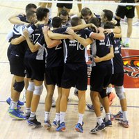 RTU/'Robežsardze' piecu setu cīņā uzvar 'Poliurs'/'Ozolnieki' Latvijas čempionāta finālsērijas pirmajā mačā