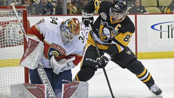 Florida Panthers James Reimer, Pittsburgh Penguins Sidney Crosby