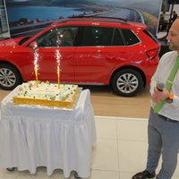 Foto: 'Green Motors' savā divu gadu jubilejā prezentē jauno 'Škoda Kamiq'