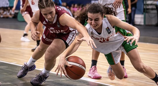 Sāpju vasara: arī Latvijas U-16 basketbolistes paliek bez EČ ceturtdaļfināla