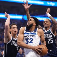 "Timberwolves" neļauj Dončičam un "Mavericks" viegli iekļūt NBA finālā