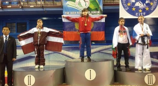 Латвийская спортсменка — вице-чемпионка Европы по таэквондо