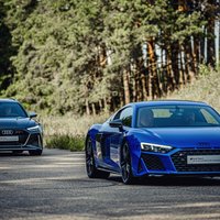 Jaunākie 'Audi RS' modeļi izaicina sacīkšu trasi Lietuvā