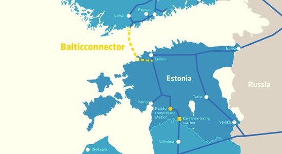 Газопровод между Финляндией и Эстонией возобновит работу в конце апреля