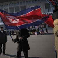 ВИДЕО: Фигуристка из Латвии участвует в торжествах в КНДР в честь Ким Чен Ира