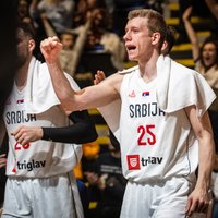 Serbijas basketbolisti kā pēdējie tiek pie ceļazīmes uz Pasaules kausu