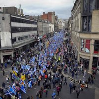 В Глазго прошел самый масштабный марш за независимость Шотландии
