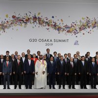 Foto: Japānā sākas G20 samits