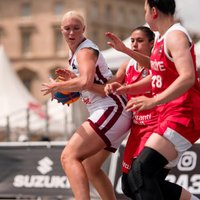 Latvijas 3x3 basketbolistes Pasaules sērijas posmā Bordo nepārvar ceturtdaļfinālu