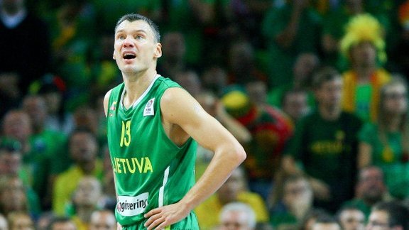 Fotoreportāža: Lietuvas sēras - basketbolistu zaudējums 'Eurobasket 2011' ceturtdaļfinālā