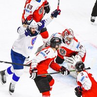 Francijas hokejisti uzvar Austriju un paliek elitē