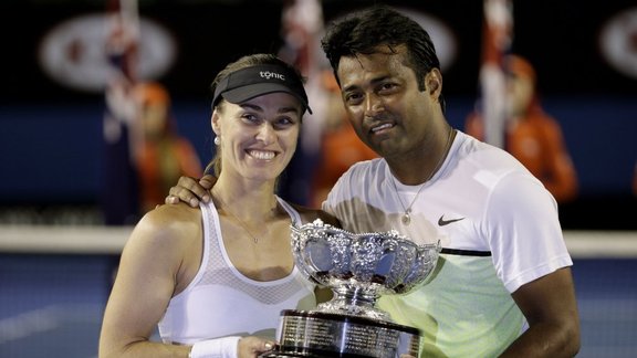 Martina Hingis and Leander Paes 