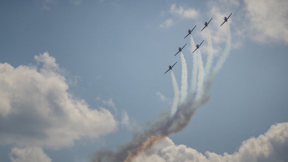 Ar drošības operāciju paraugdemonstrējumiem un aviošovu svin Gaisa spēku simtgadi - 20