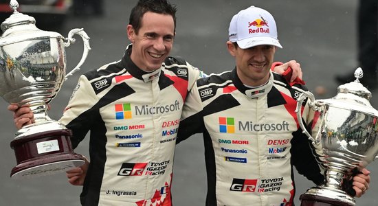 Ožjērs septīto reizi karjerā tiek kronēts par WRC čempionu