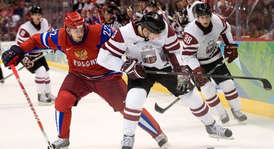 Krievijas izlasi spēlēs pret Latviju pastiprinās vairāki pieredzējuši hokejisti