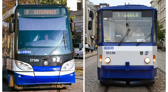 Pēc 7. maršruta pārbūves vecie un jaunie tramvaji apmainīti vietām – kādēļ tā un kā būs turpmāk?