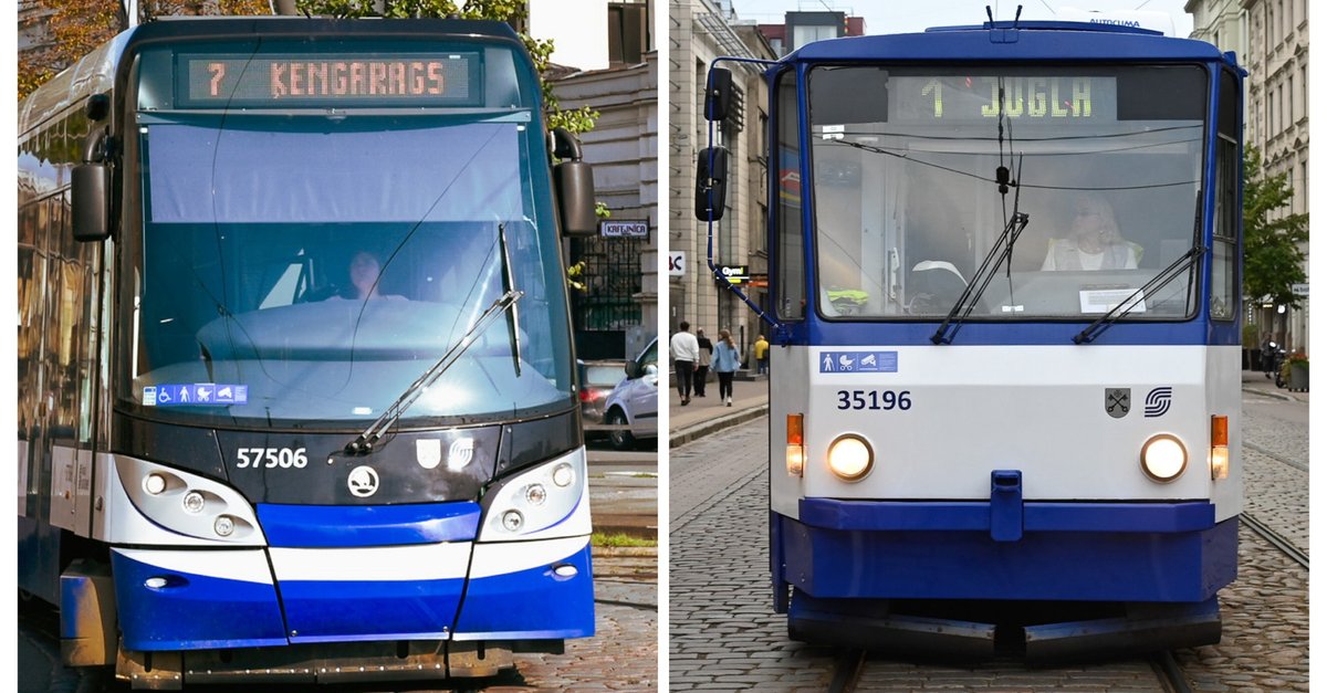 After the reconstruction of route 7, the old and new trams were changed – why is that and what will happen in the future?