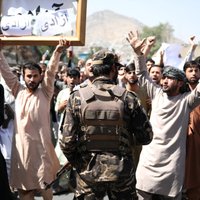 Kabulā plaši protesti, talibi šauj gaisā