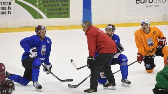 Hokejs: Latvijas izlase gatavojas pasaules čempionātam