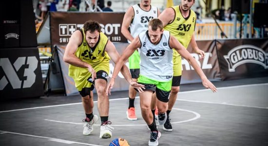 3x3 komanda 'Rīga' trīs cilvēku sastāvā turnīrā Japānā iekļūst 'play-off'