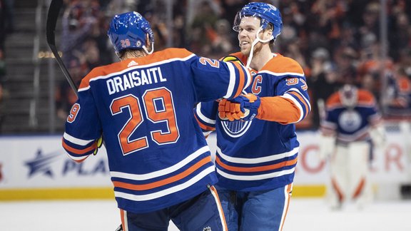 Leons Draizaitls, Konords Makdeivids "Oilers"