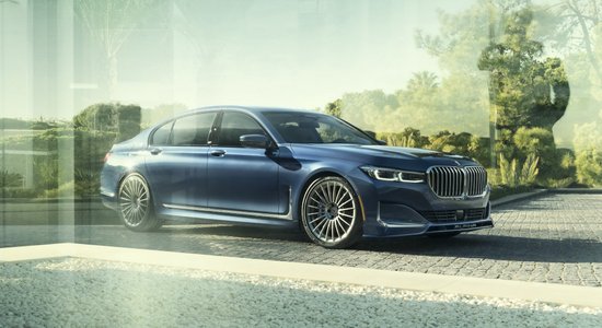 'Alpina' modifikācija uz BMW modernizētā 7. sērijas sedana bāzes