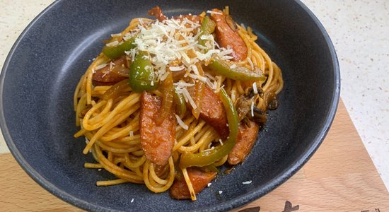 Japānas garša: spageti 'Napolitan', kas liks itāļiem saraukt uzacis