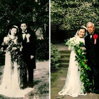 Свадьба 70 лет спустя: 98-летние супруги отметили юбилей совместной жизни