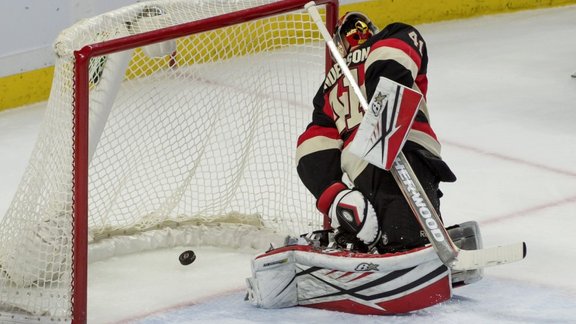 Ottawa Senators goalie Craig Anderson