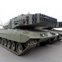 ФОТО: В Латвию прибыли испанские танки