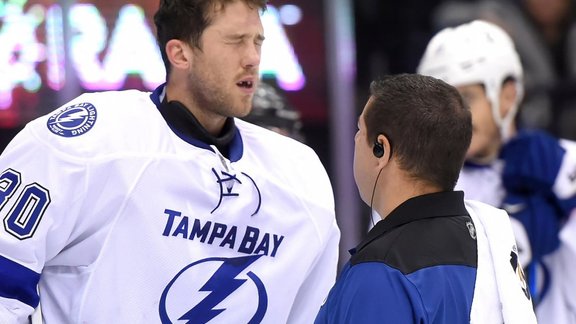 Tampa Bay Lightning goalie Ben Bishop