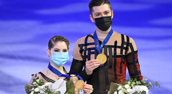 Россия взяла золото в соревнованиях спортивных пар, Васильев стал ближе к олимпийской путевке