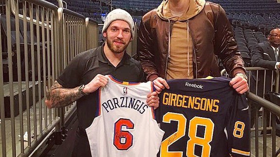 Kristaps Porzingis, Zemgus Girgensons