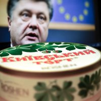 Luhanskas separātisti sagrābuši Porošenko piederošā 'Roshen' noliktavu
