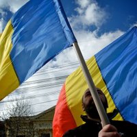 В Кишиневе прошел митинг за воссоединение с Румынией
