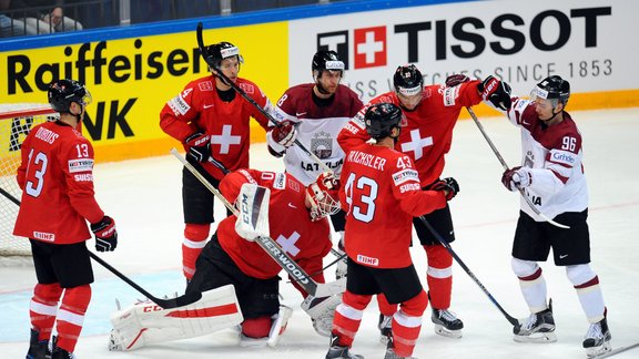 Hokejs, pasaules čempionāts: Latvija - Šveice - 49