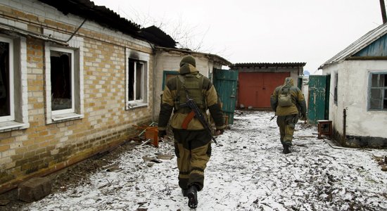 Полиция: задержанный латвиец с 2014 года участвует в конфликте в Донбассе